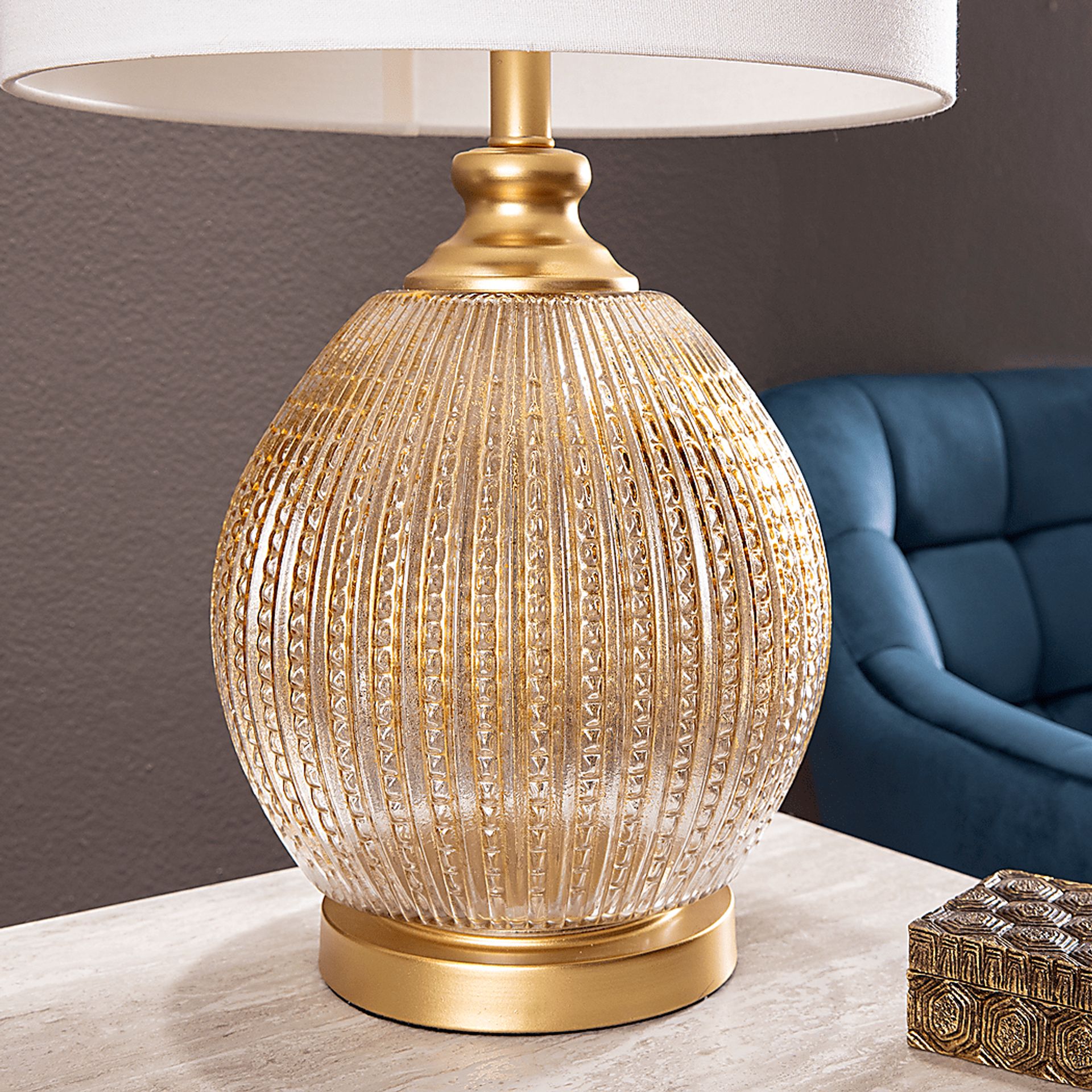 Staysail Gold Table Lamp - Image 4
