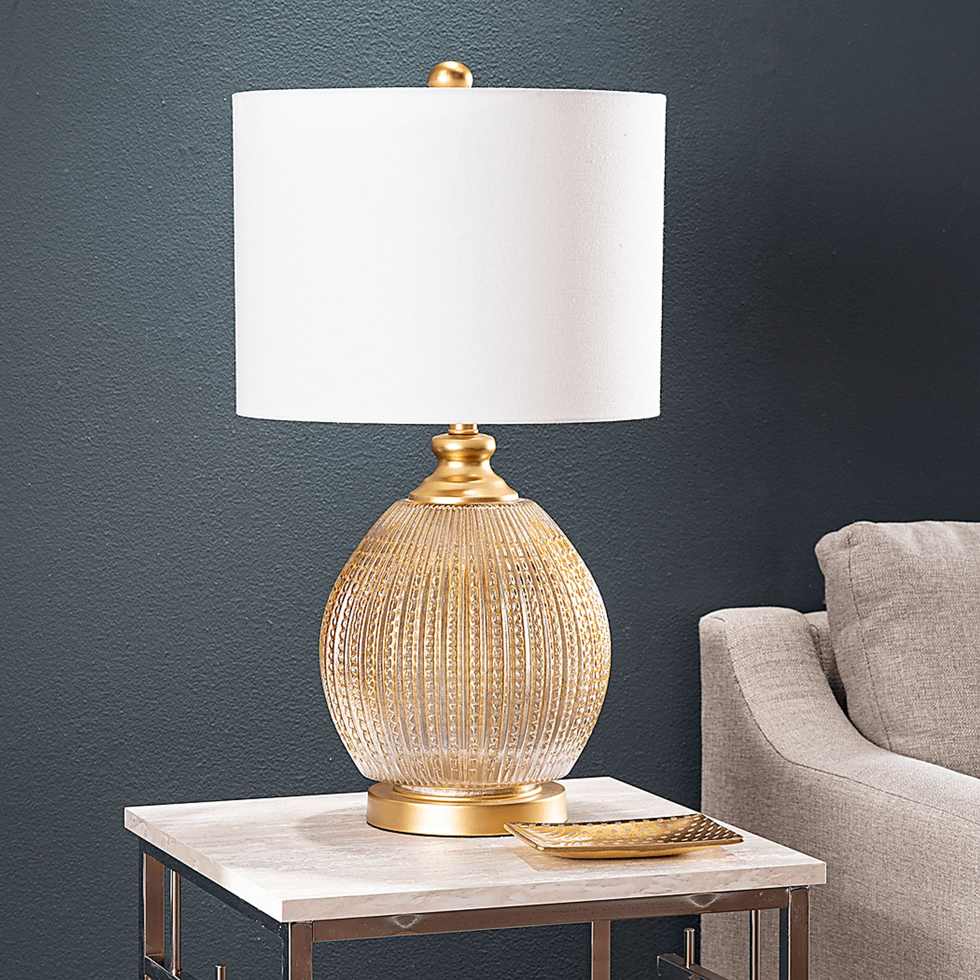Staysail Gold Table Lamp - Image 5