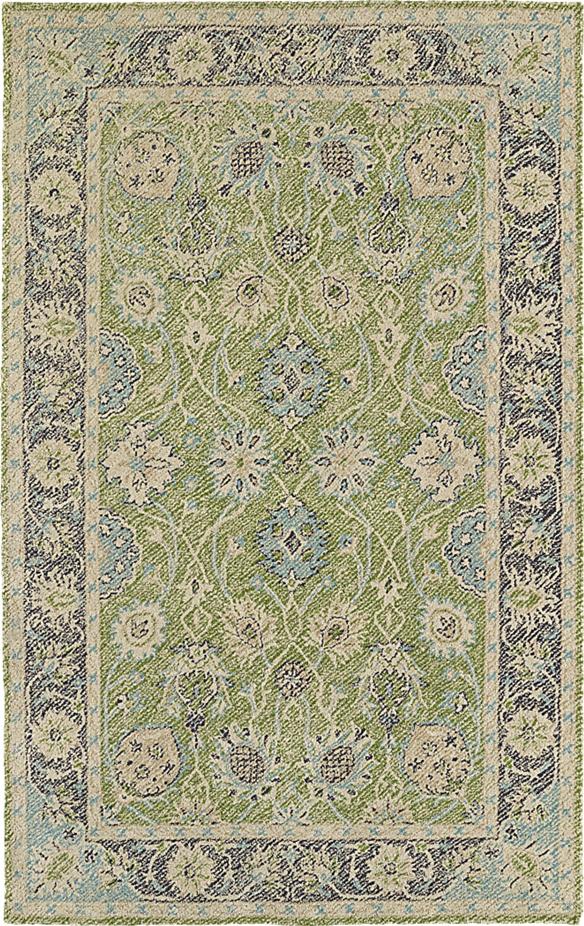 Steadley Green Outdoor Indoor/Outdoor Rug | Rooms to Go