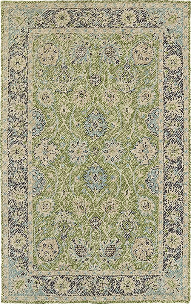 Steadley Green 8' x 10' Indoor/Outdoor Rug - Thumbnail - Image 1