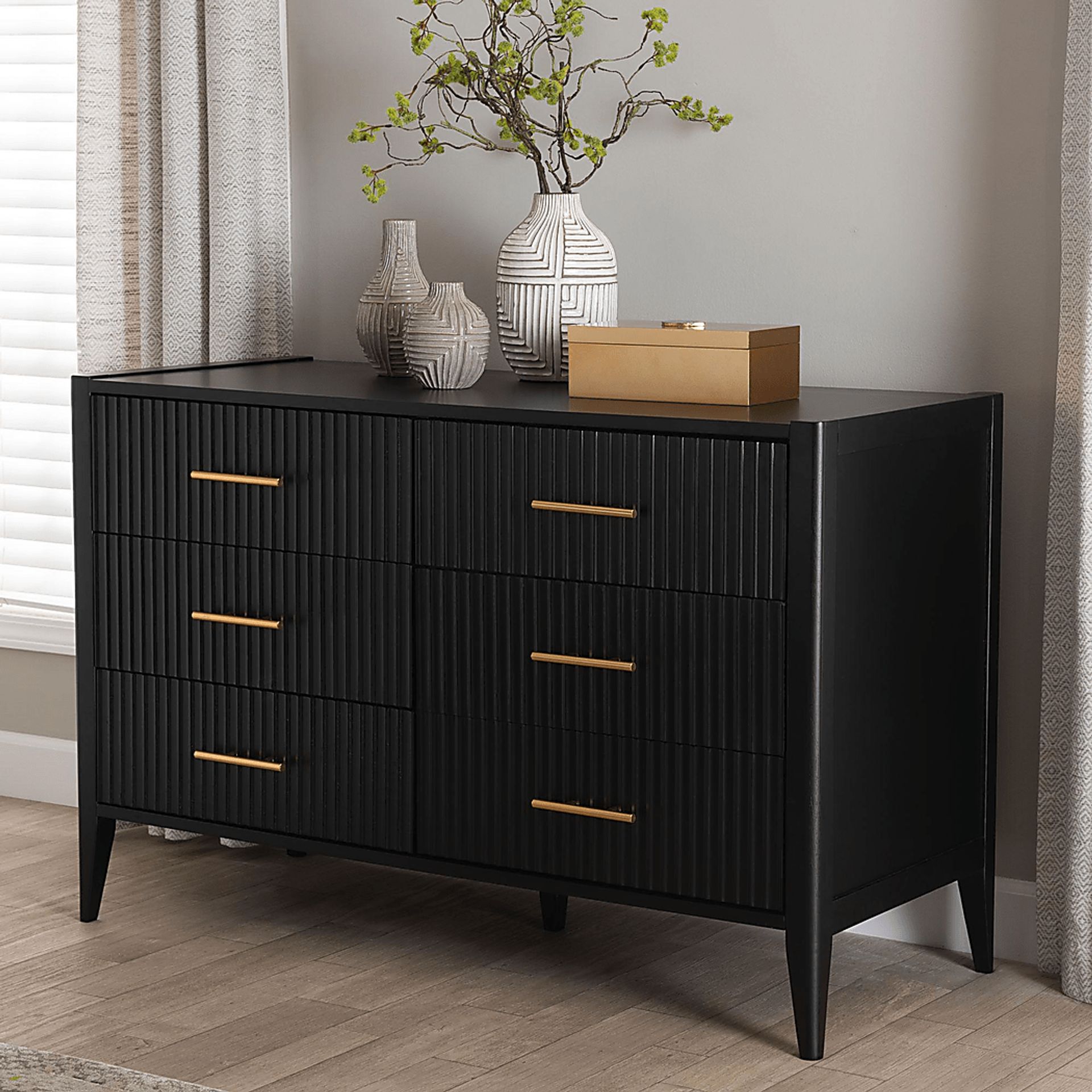 Steagall Black Dresser - Image 2