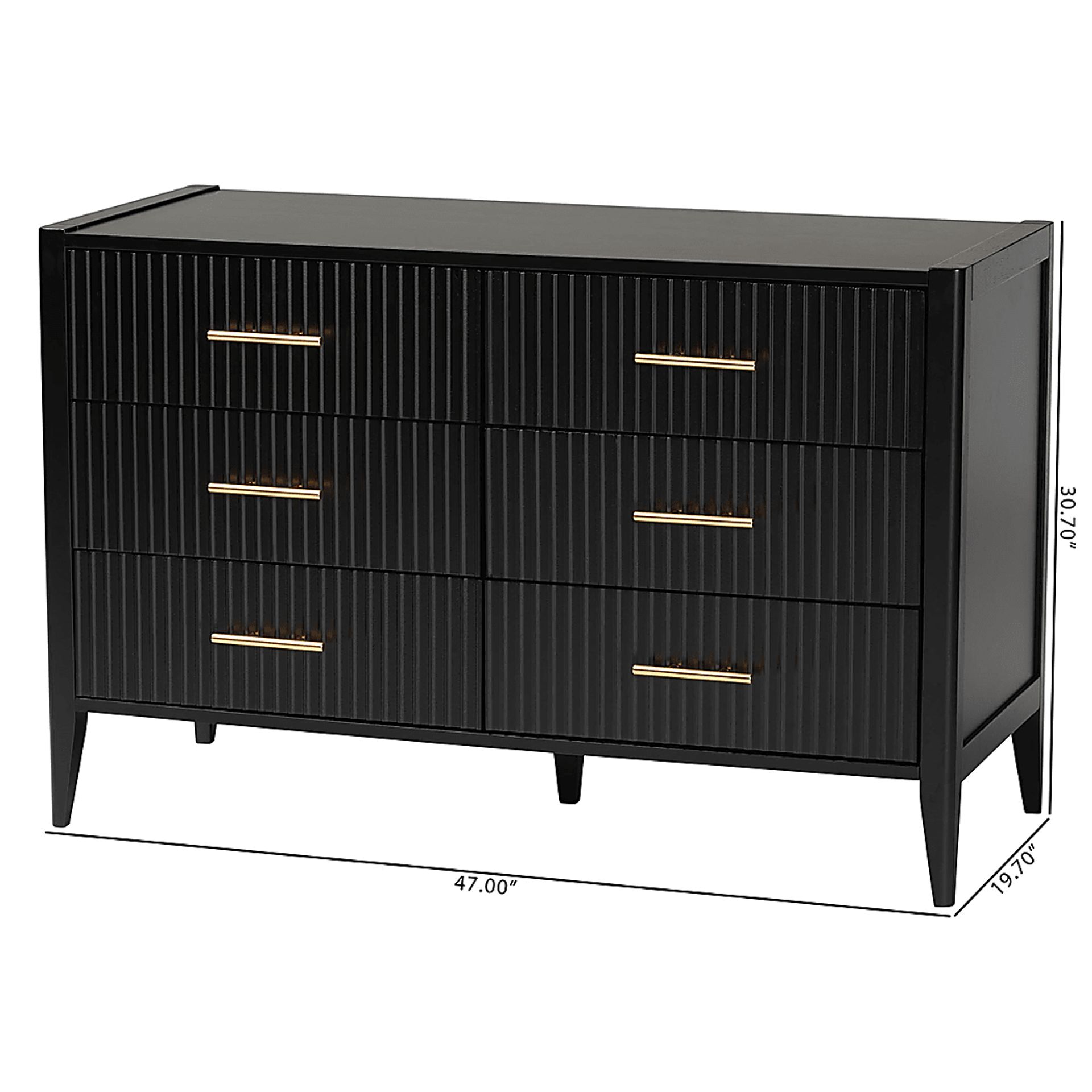 Steagall Black Dresser - Image 3