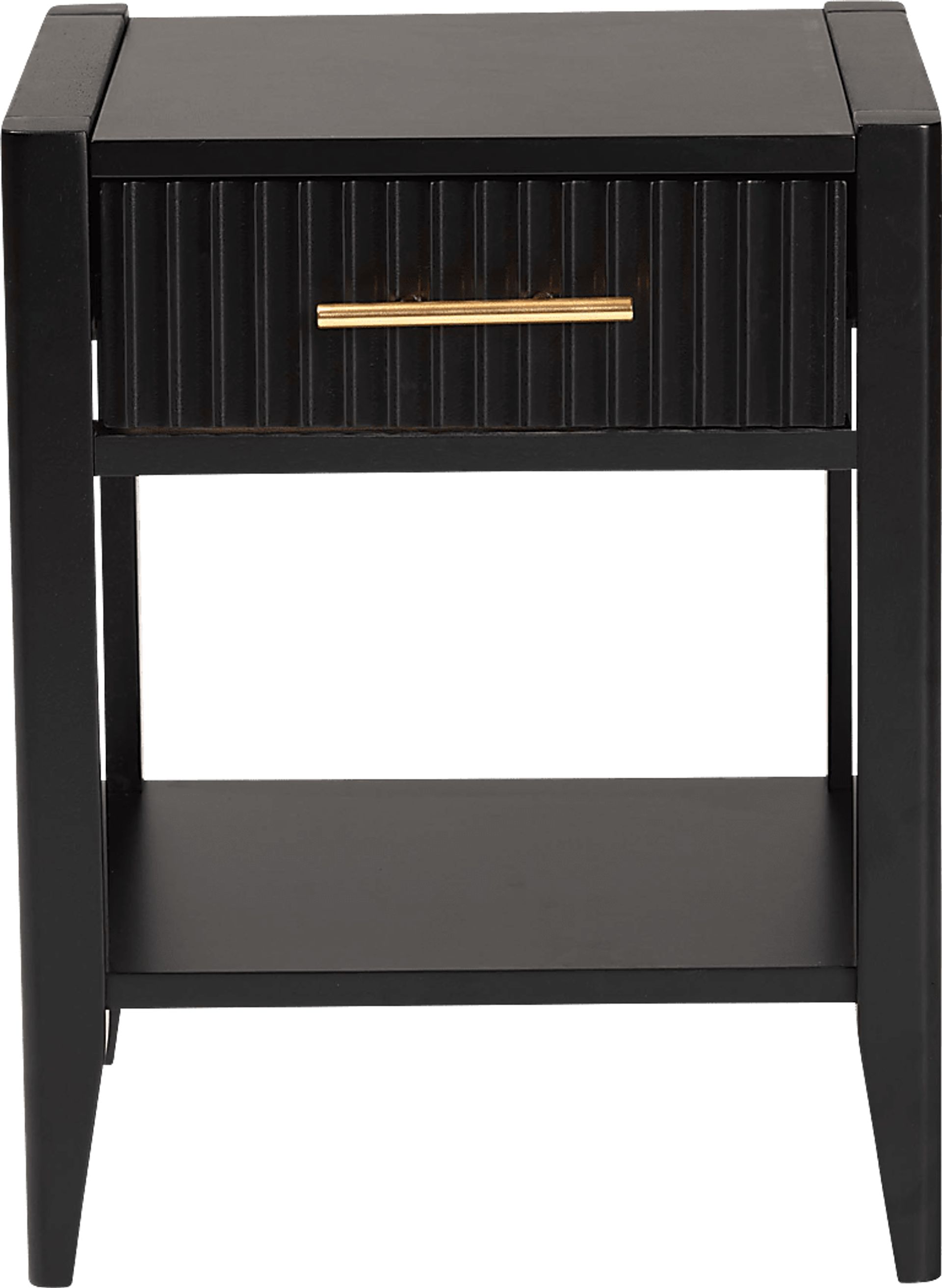 Steagall Black Nightstand - Image 5
