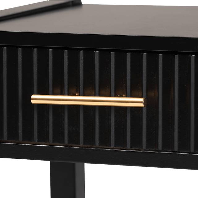 Steagall Black Nightstand - Thumbnail - Image 7