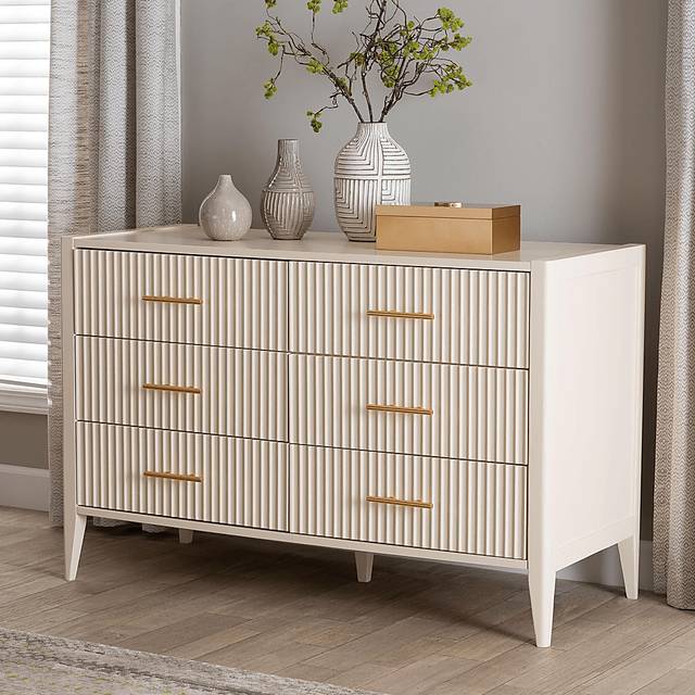 Steagall Ivory Dresser - Thumbnail - Image 2