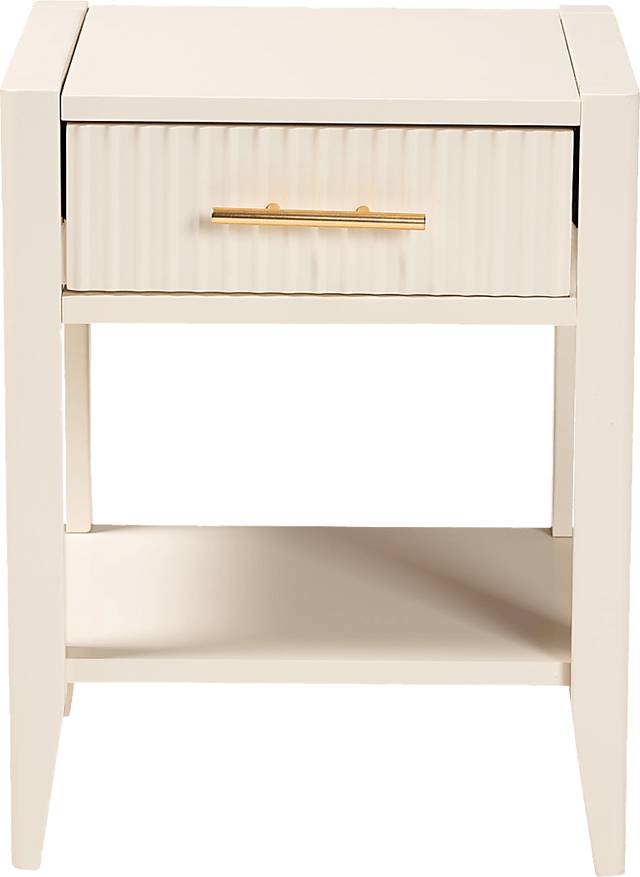 Steagall Ivory Nightstand - Thumbnail - Image 5