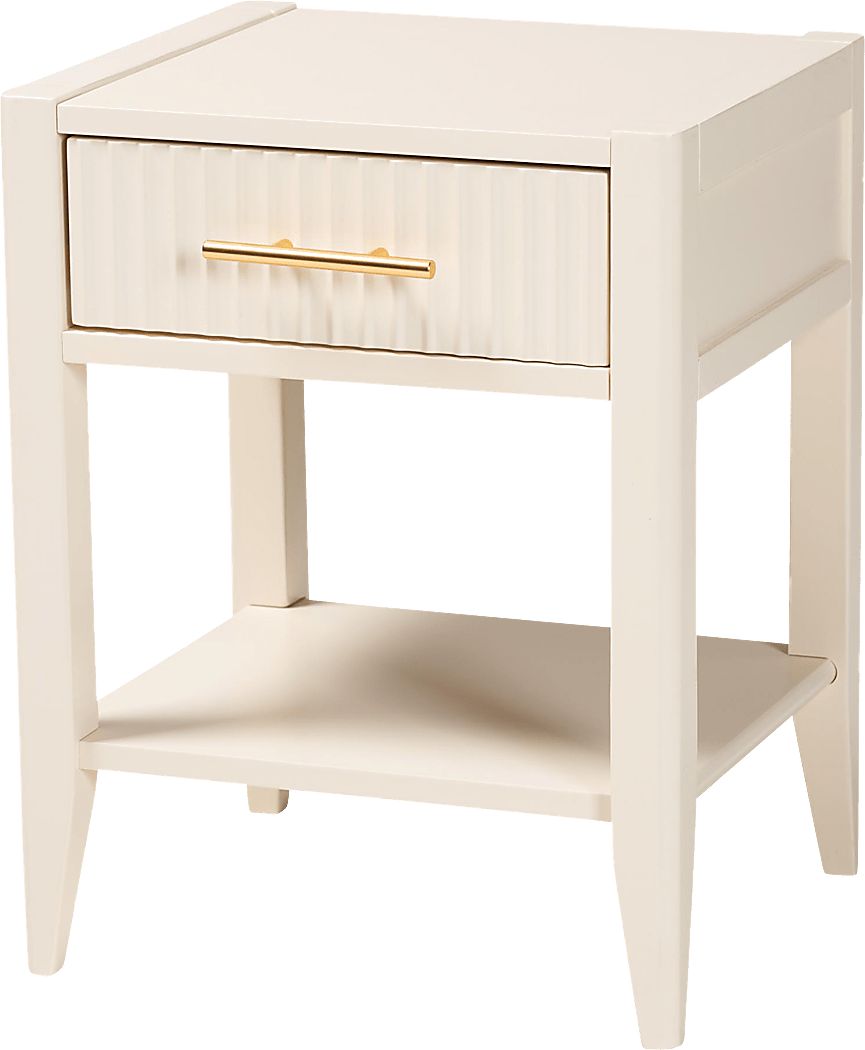 Steagall Ivory Nightstand