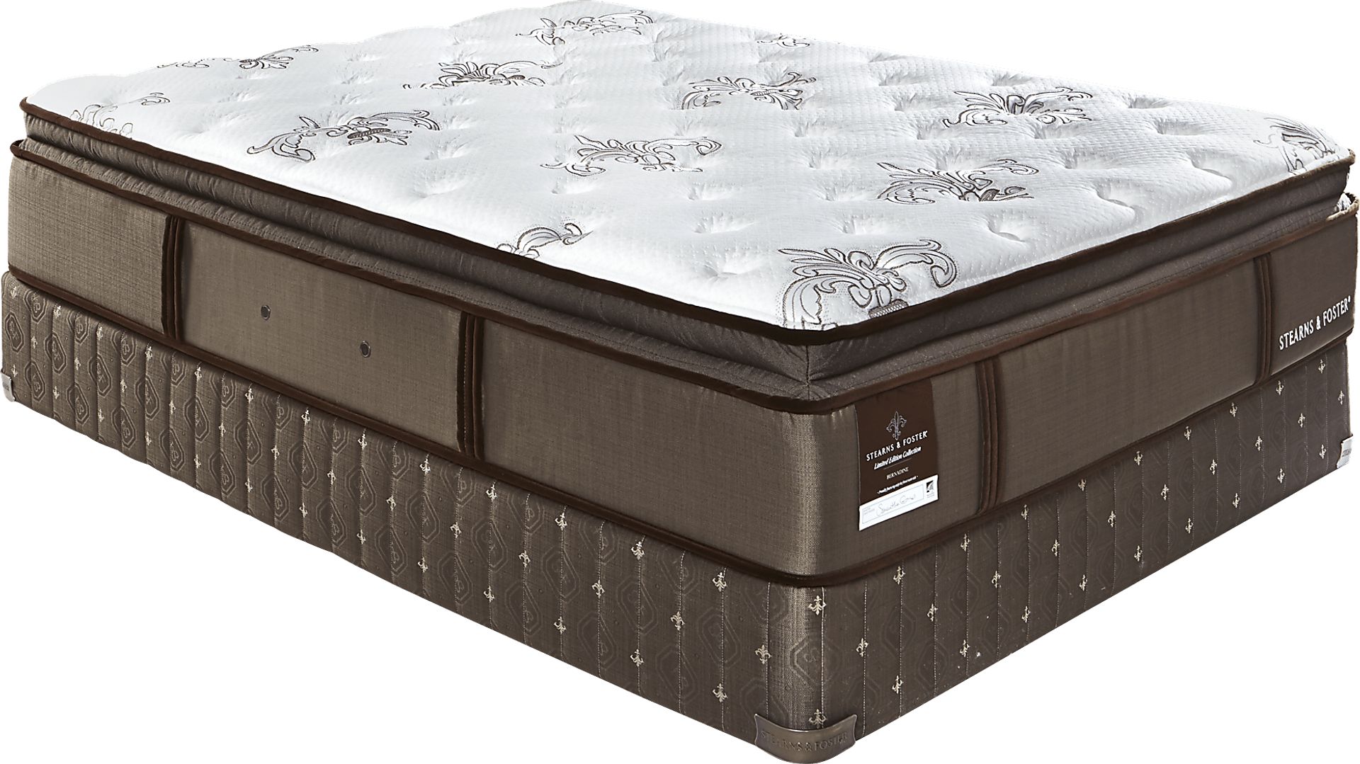 Stearns and Foster Bernadine King Mattress Set - Image 1
