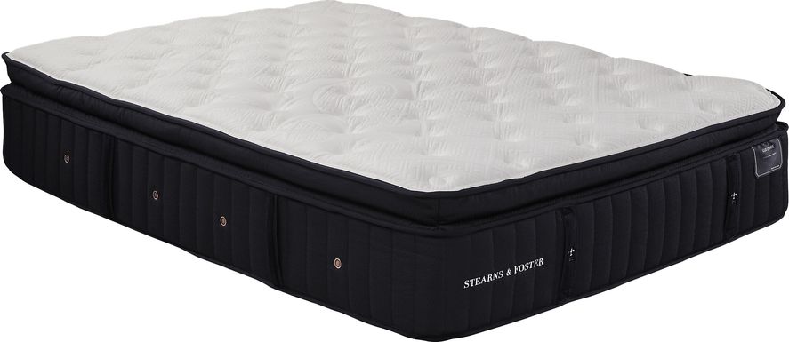 Stearns and Foster Cassatt Lux Extra Firm Euro Pillow Top Queen Mattress
