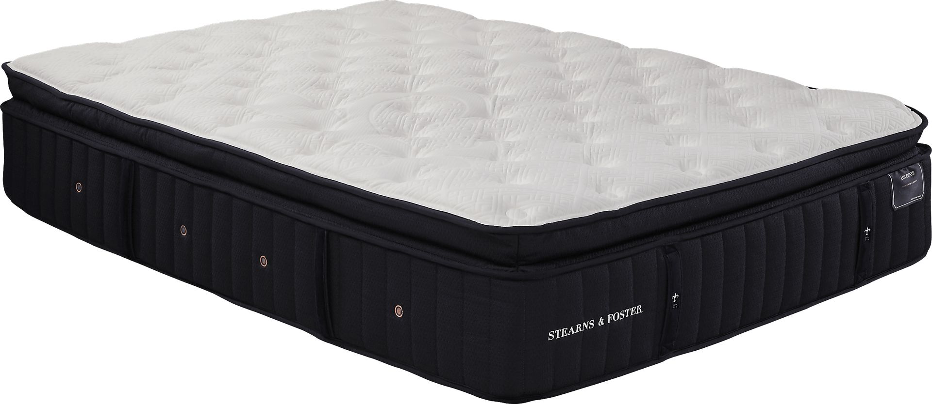Stearns and Foster Cassatt Lux Extra Firm Euro Pillowtop Queen Mattress - Image 1
