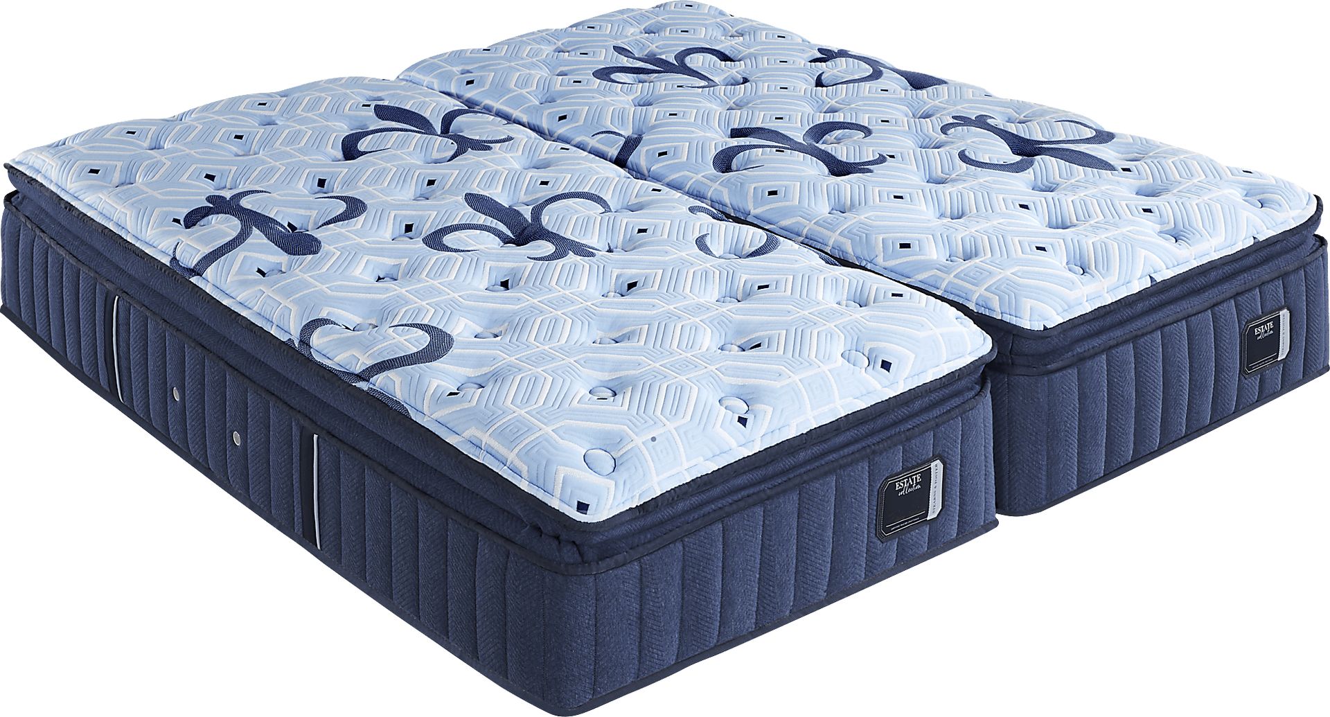 Stearns and Foster Estate Soft Pillow Top Split King Mattress (2 TWXL) - Image 1