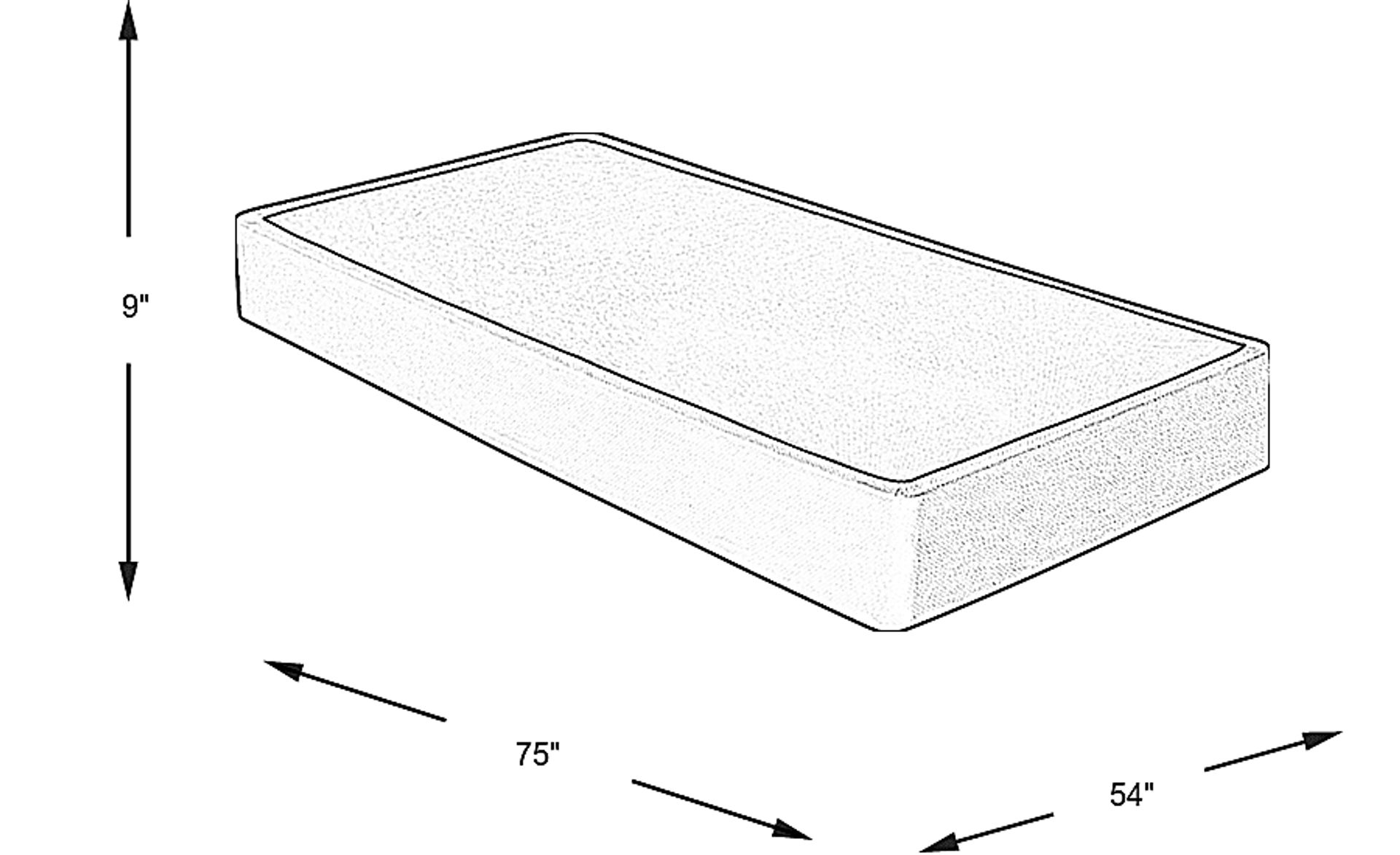 Dimension Image. Please refer to the Dimension Tab on this page for dimension details.