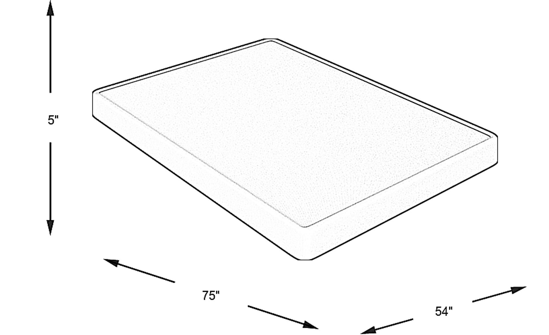 Dimension Image. Please refer to the Dimension Tab on this page for dimension details.