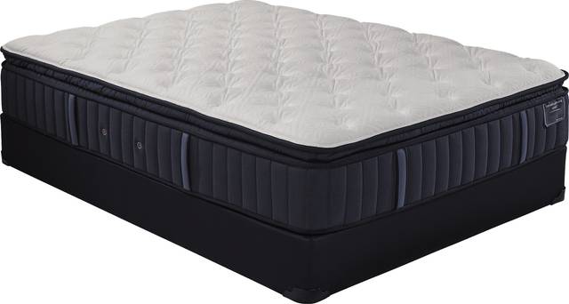 Stearns and Foster Hurston Lux Plush Euro Pillow Top High Profile King Mattress Set - Thumbnail - Image 1