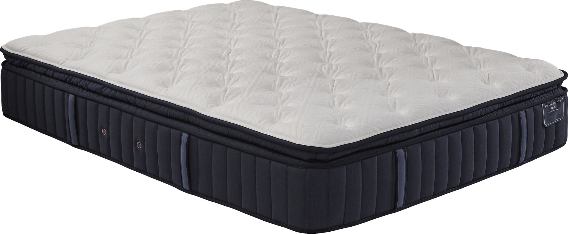 Stearns and Foster Hurston Lux Plush Euro Pillowtop Queen Mattress - Image 1