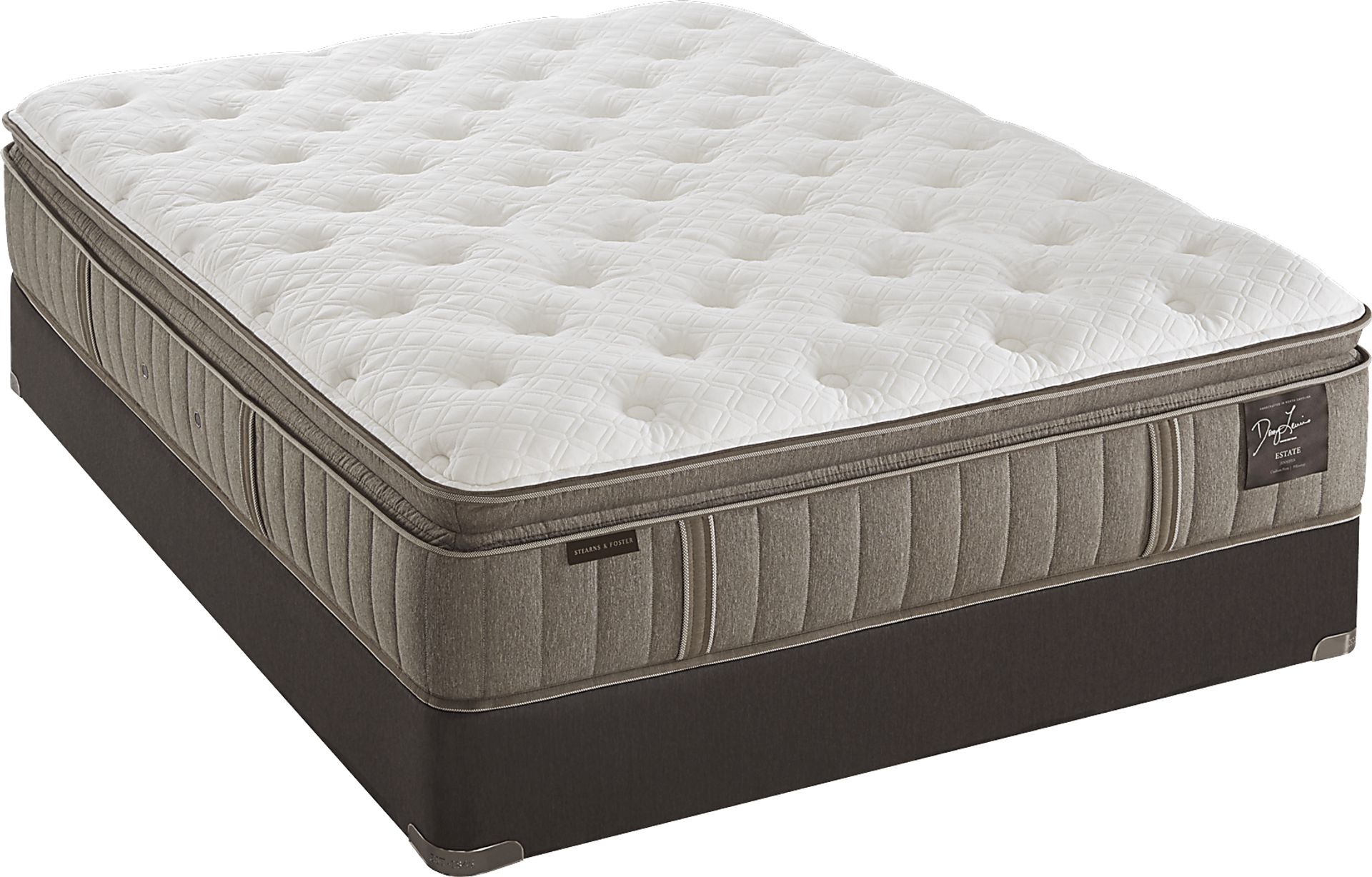 Stearns and Foster La Castello V Low Profile Queen Mattress Set - Image 1
