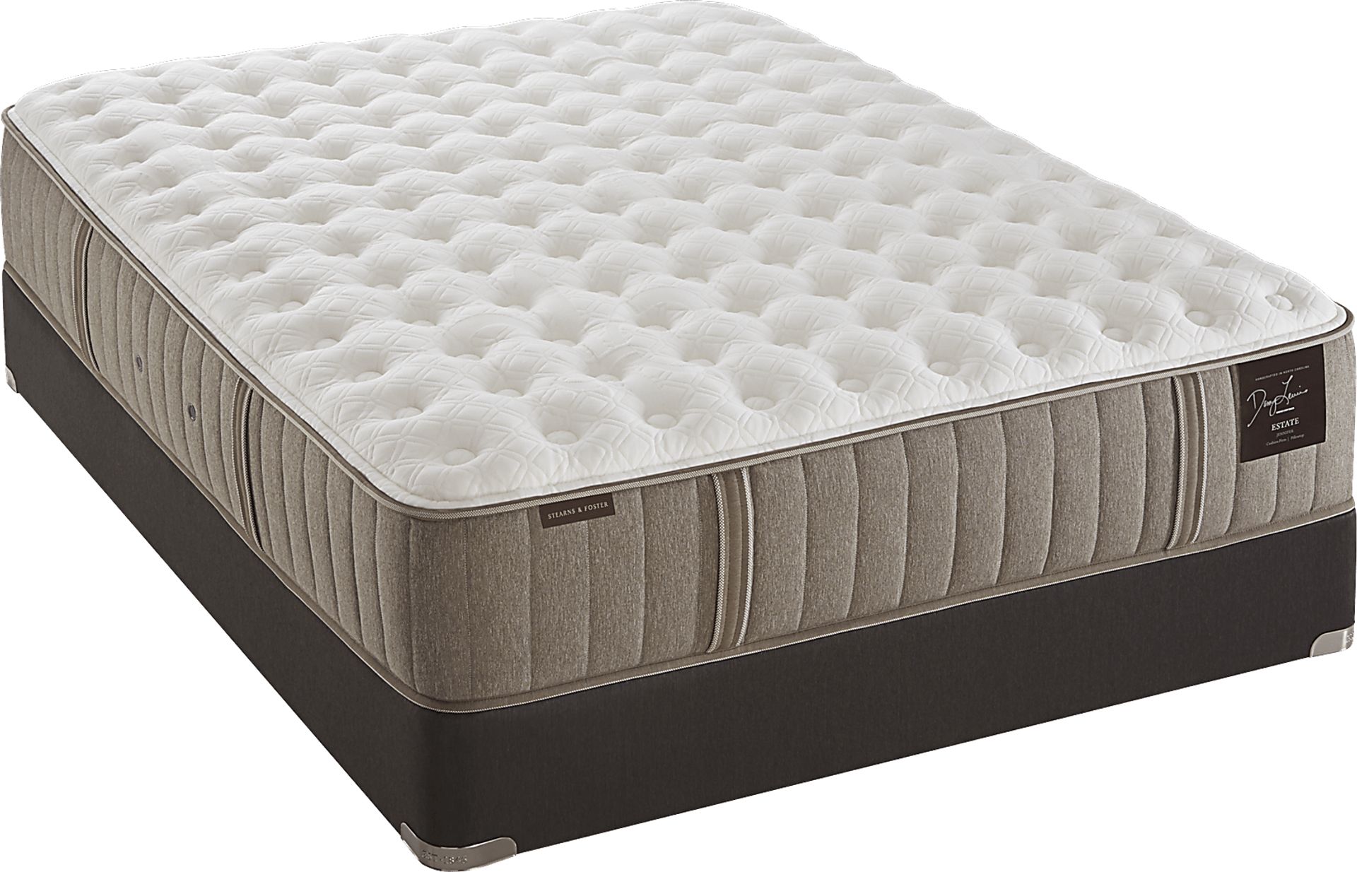 Stearns and Foster La Fiorentini I Low Profile Queen Mattress Set - Image 1
