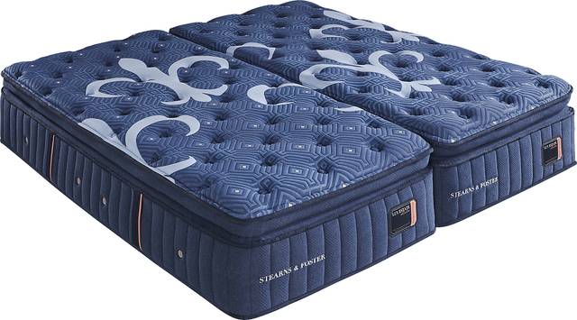 Stearns and Foster Lux Estate Medium Pillow Top Split King Mattress (2 TWXL) - Thumbnail - Image 1