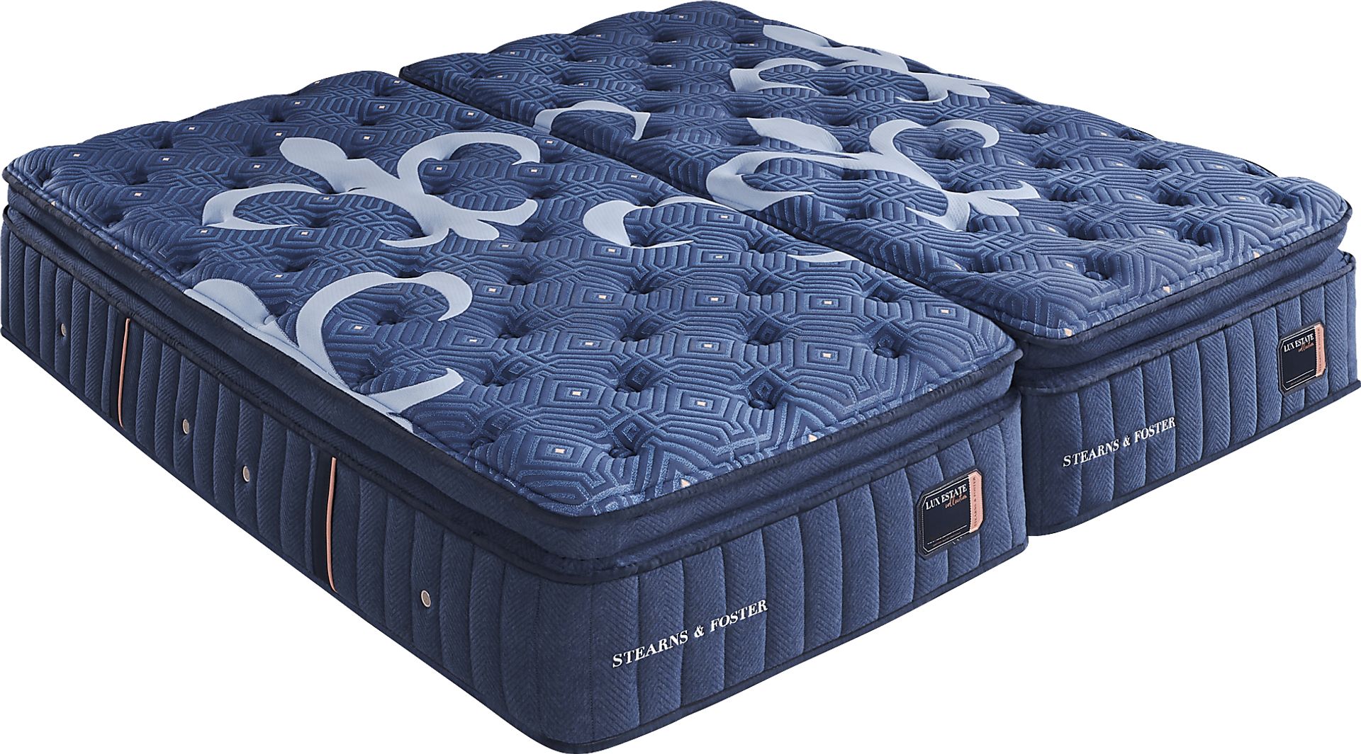 Stearns and Foster Lux Estate Medium Pillow Top Split King Mattress (2 TWXL) - Image 1