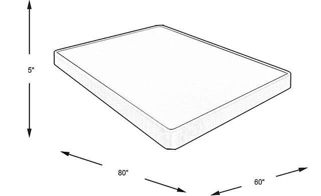 Dimension Image. Please refer to the Dimension Tab on this page for dimension details.