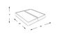 Stearns and Foster Twin XL High Profile Foundation Pair (2 TWXL)