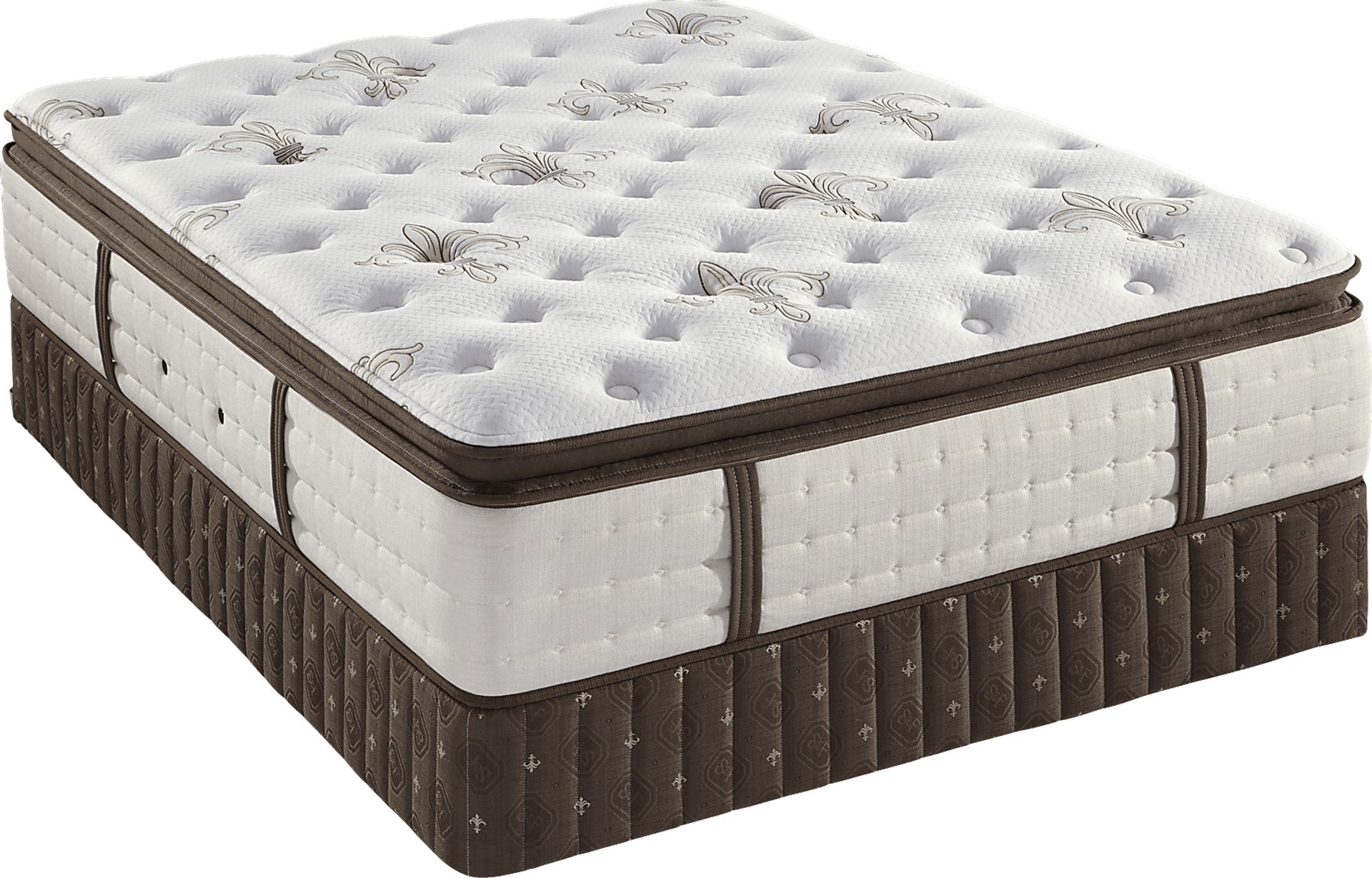 Stearns and Foster Villa Milano Queen Mattress Set - Image 1