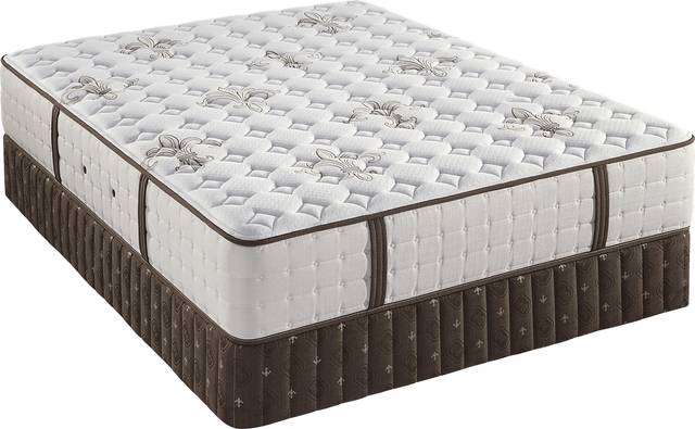 Stearns and Foster Villa Napoli Low Profile King Mattress Set - Thumbnail - Image 1