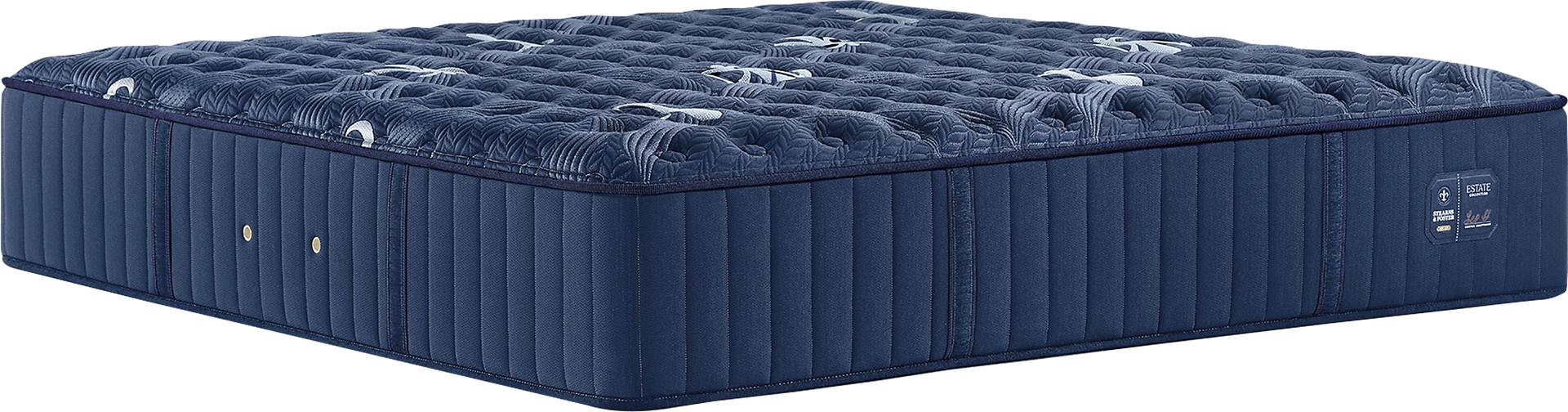 Stearns & Foster Estate Firm II King Mattress with Head Up Only Base