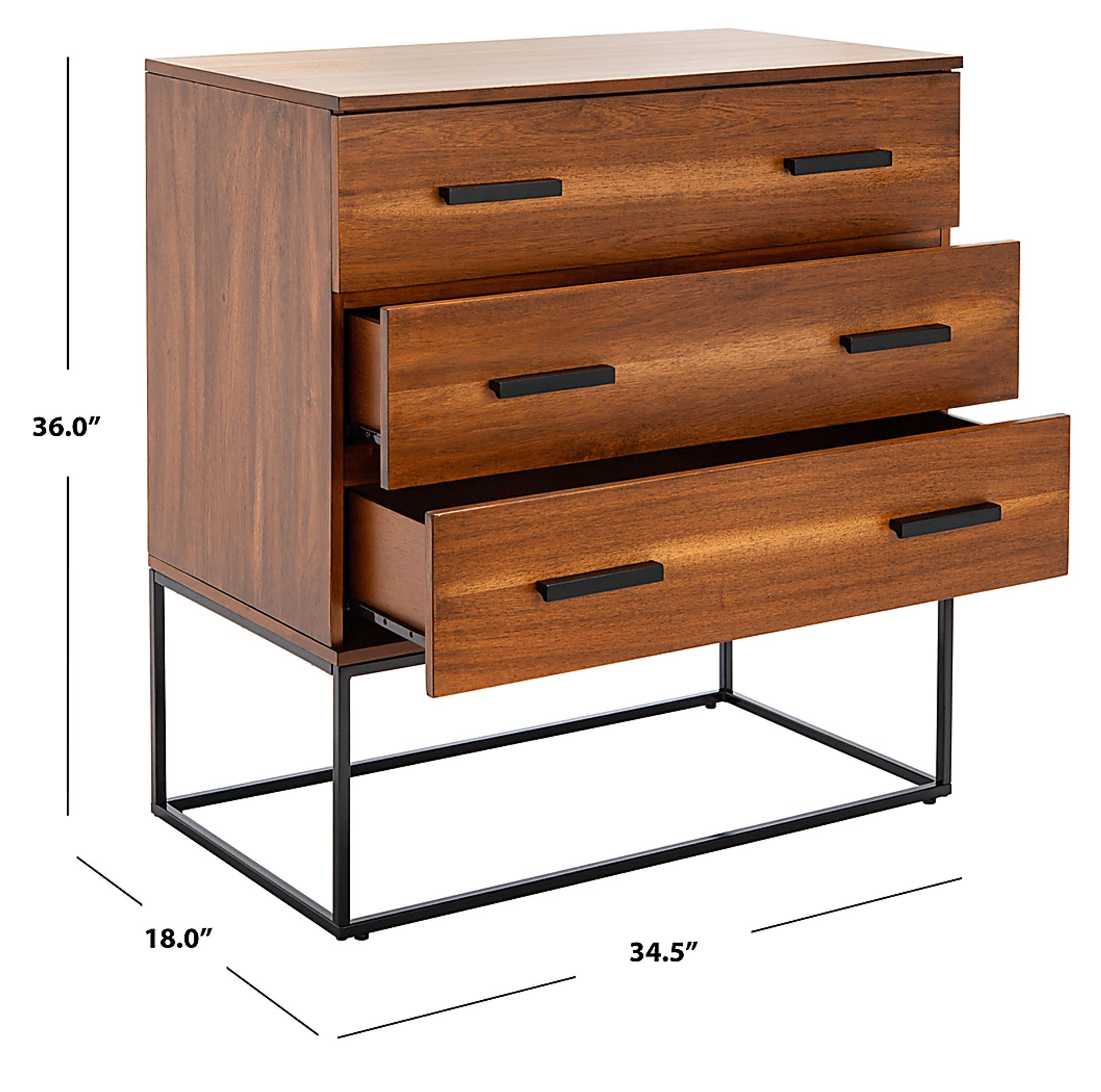Stebbins Brown Accent Cabinet - Image 16