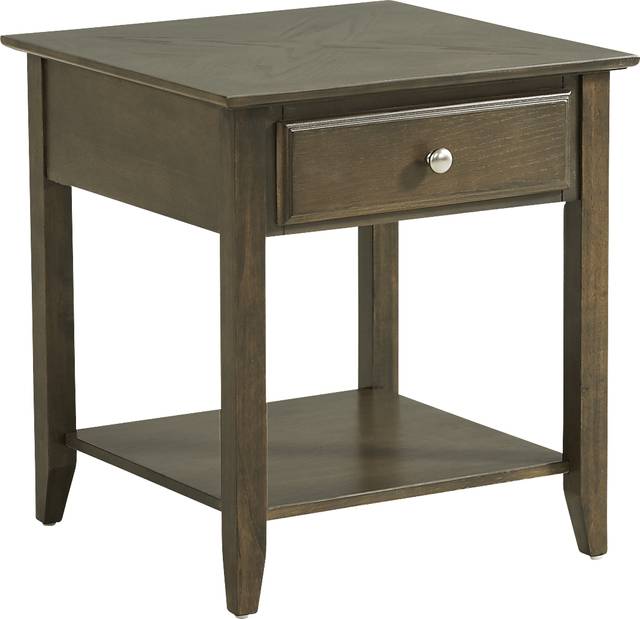 Stecker Brown End Table - Thumbnail - Image 1