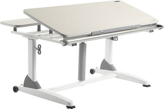 Steel Arches White Desk - Thumbnail - Image 1