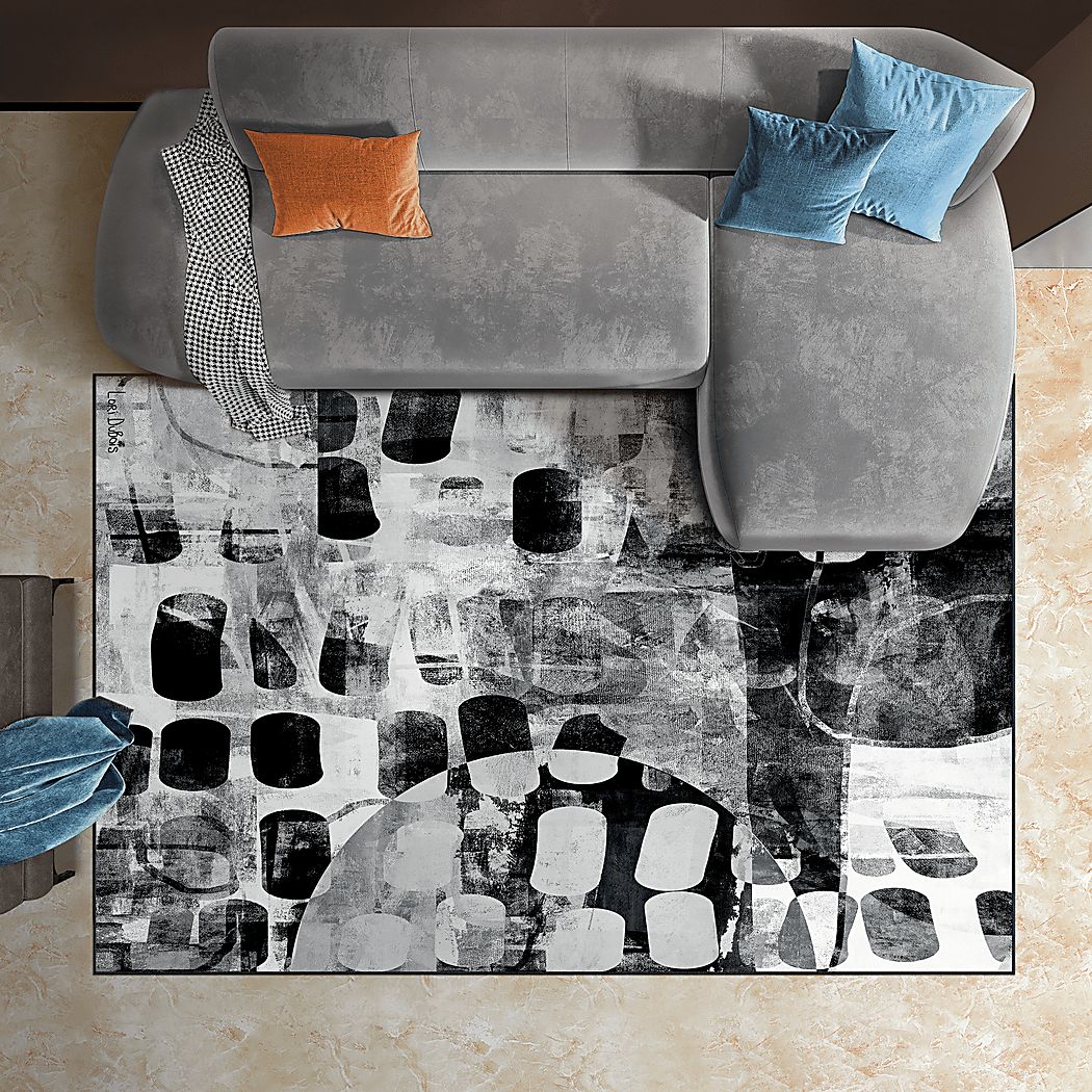 Steeldust Gray Rug