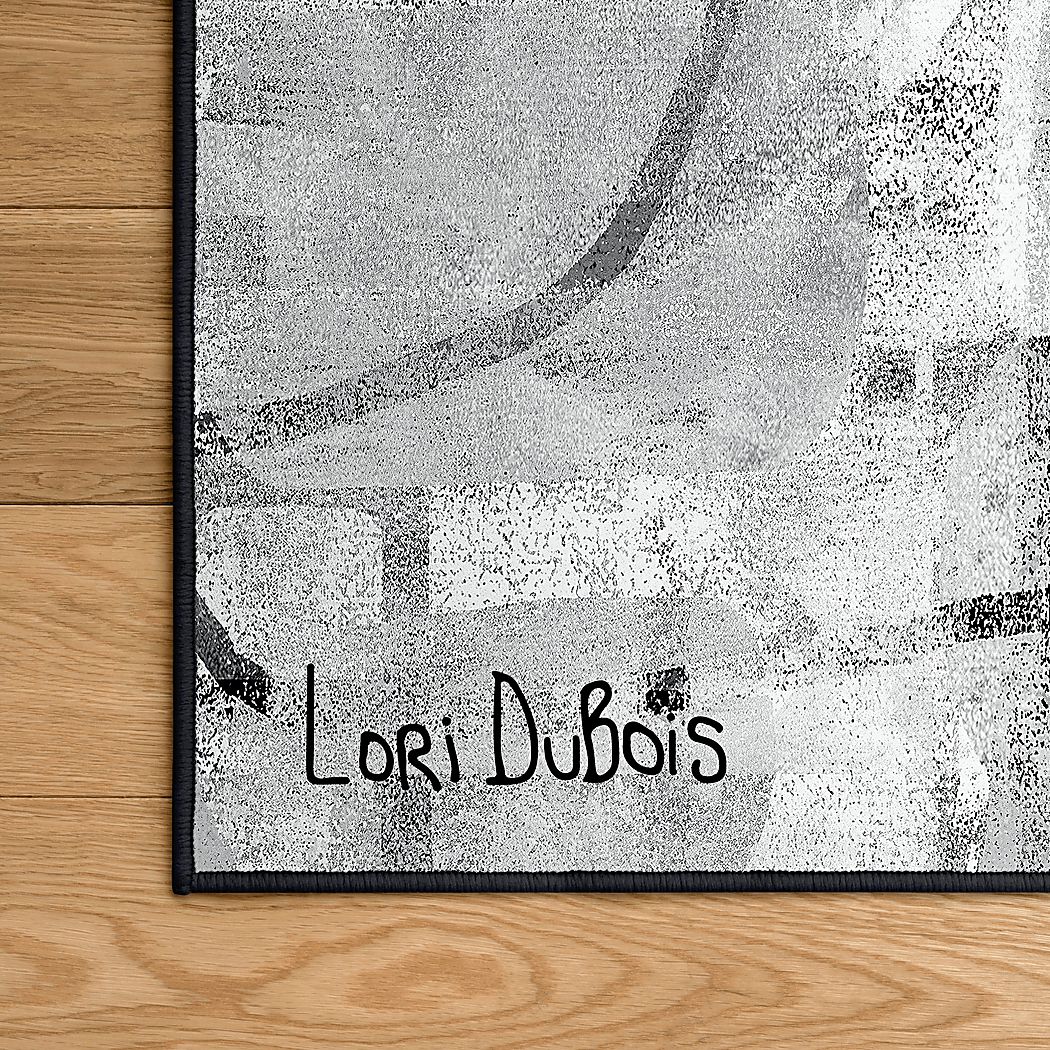 Steeldust Gray Rug - Thumbnail 5