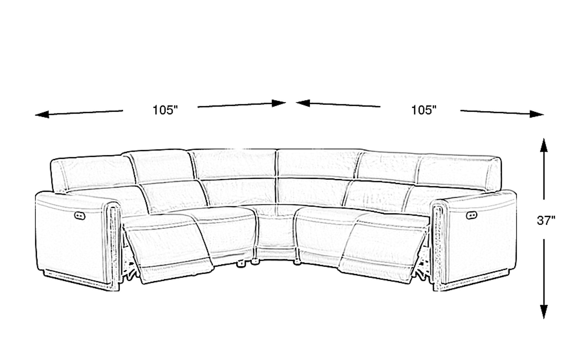 Dimension Image. Please refer to the Dimension Tab on this page for dimension details.