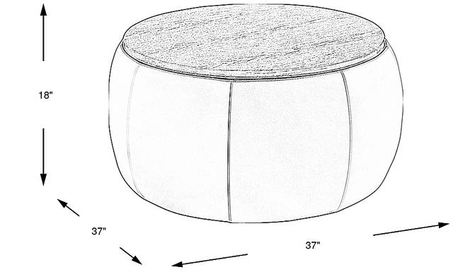Dimension Image. Please refer to the Dimension Tab on this page for dimension details.