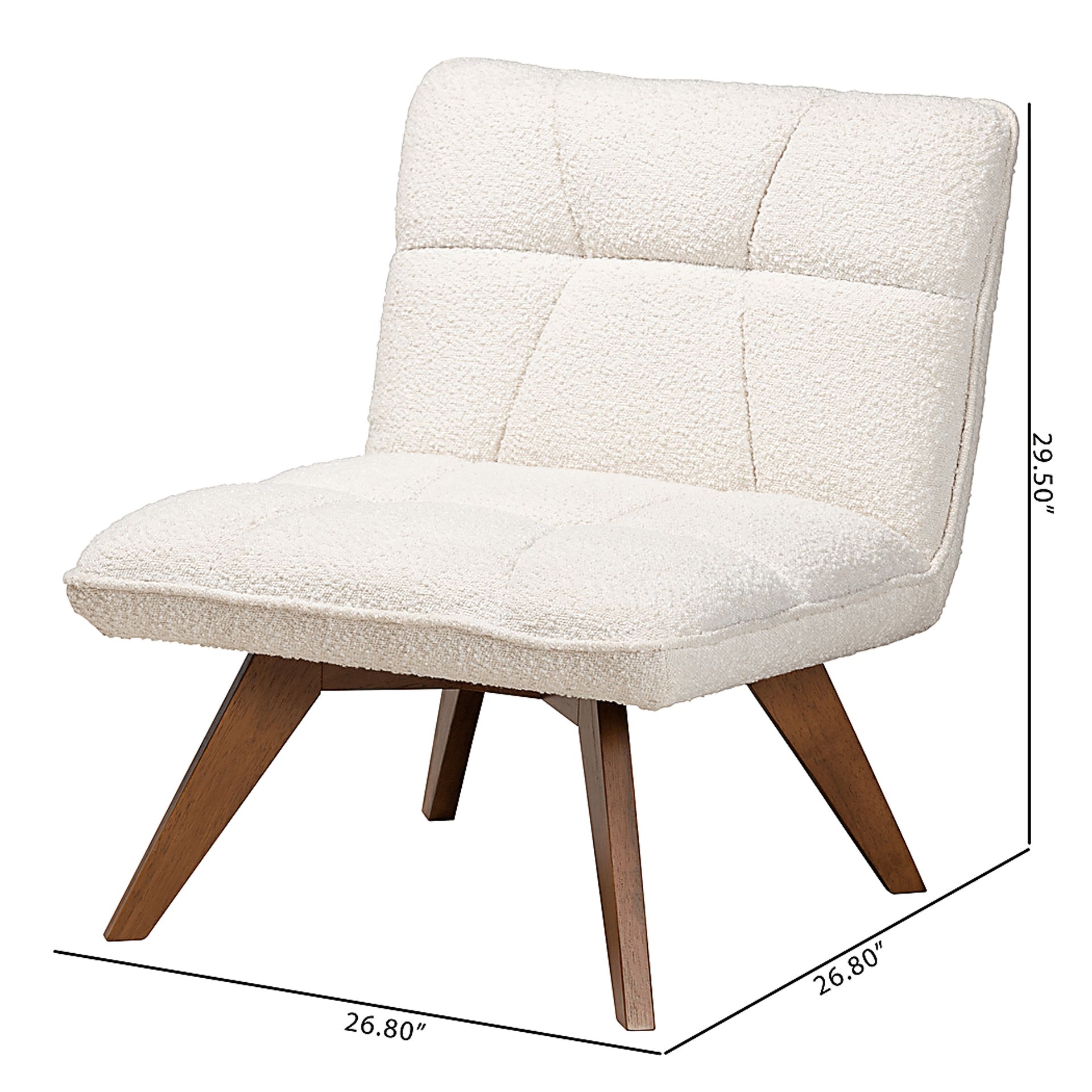 Stegen White Accent Chair - Image 9