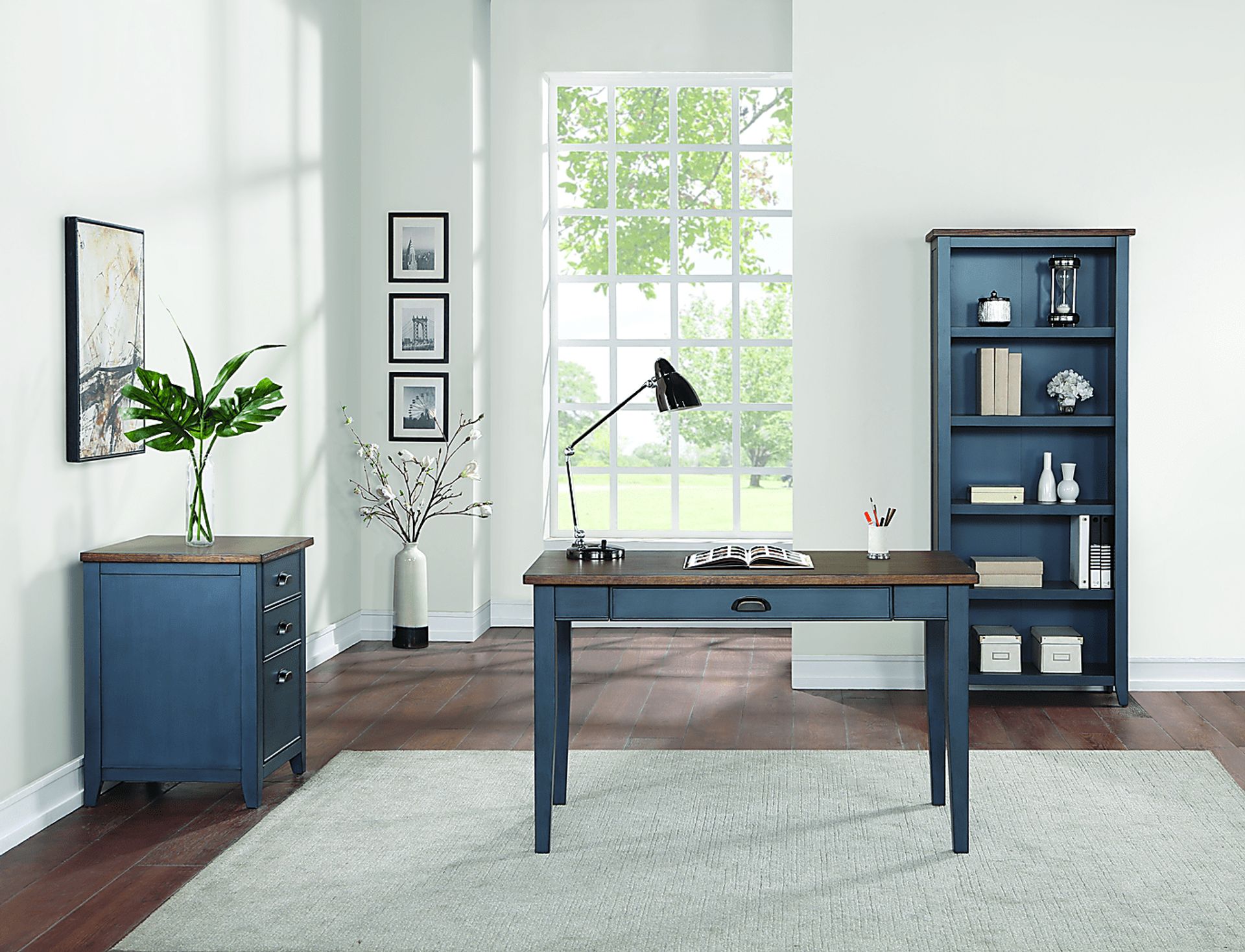 Steinhart Blue Desk - Image 9