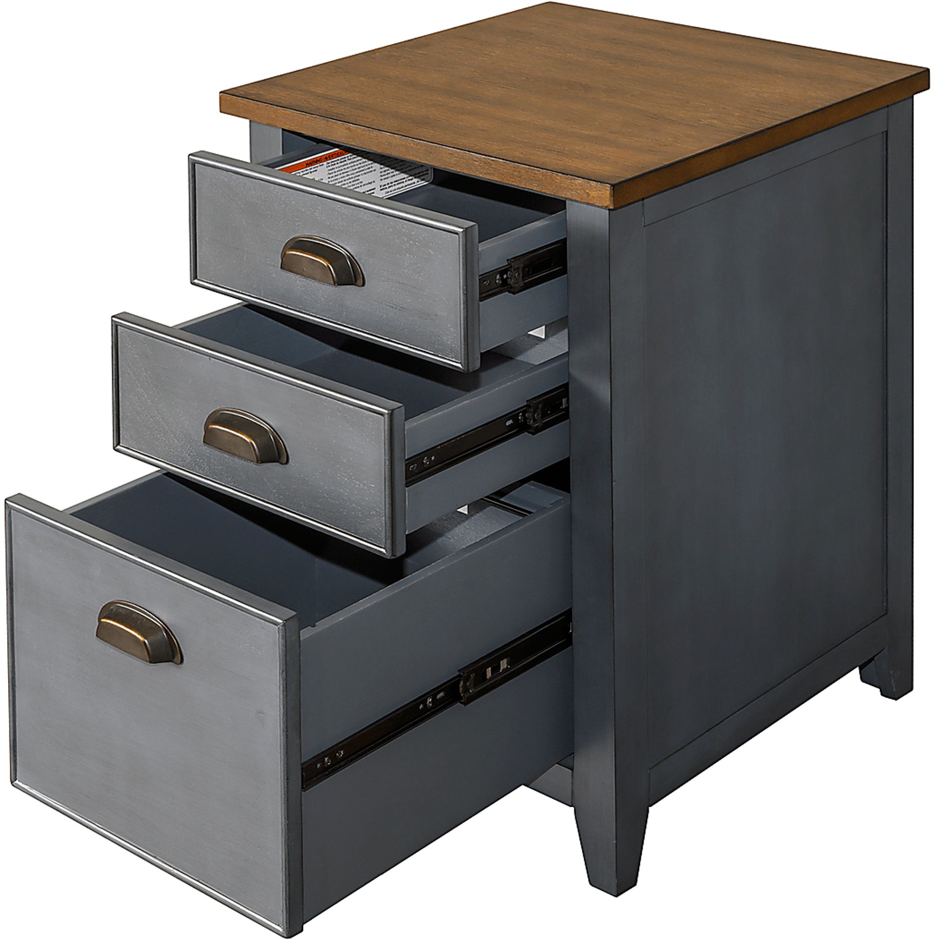 Steinhart Blue File Cabinet - Image 3