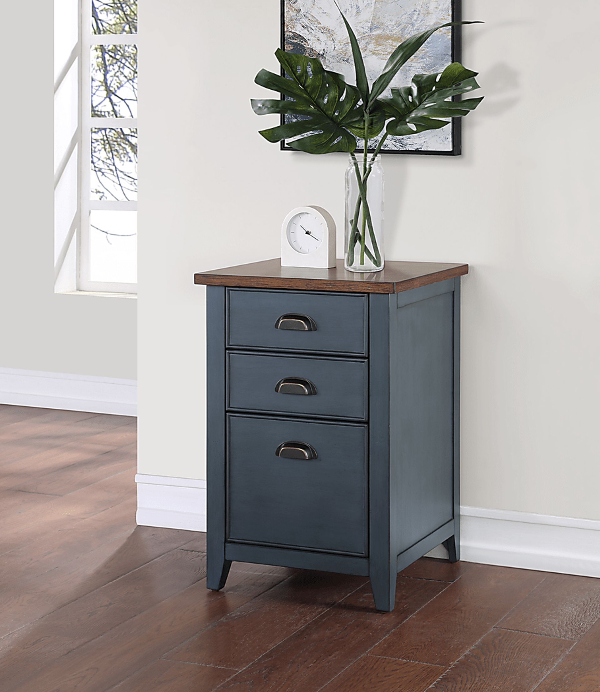 Steinhart Blue File Cabinet - Image 5
