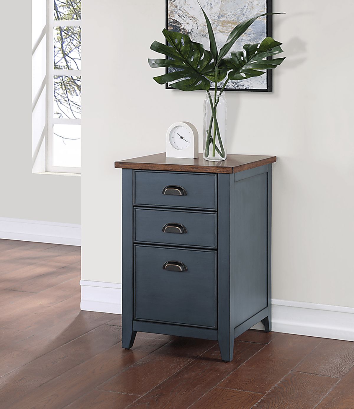 Steinhart Blue Colors File Cabinet | Rooms to Go