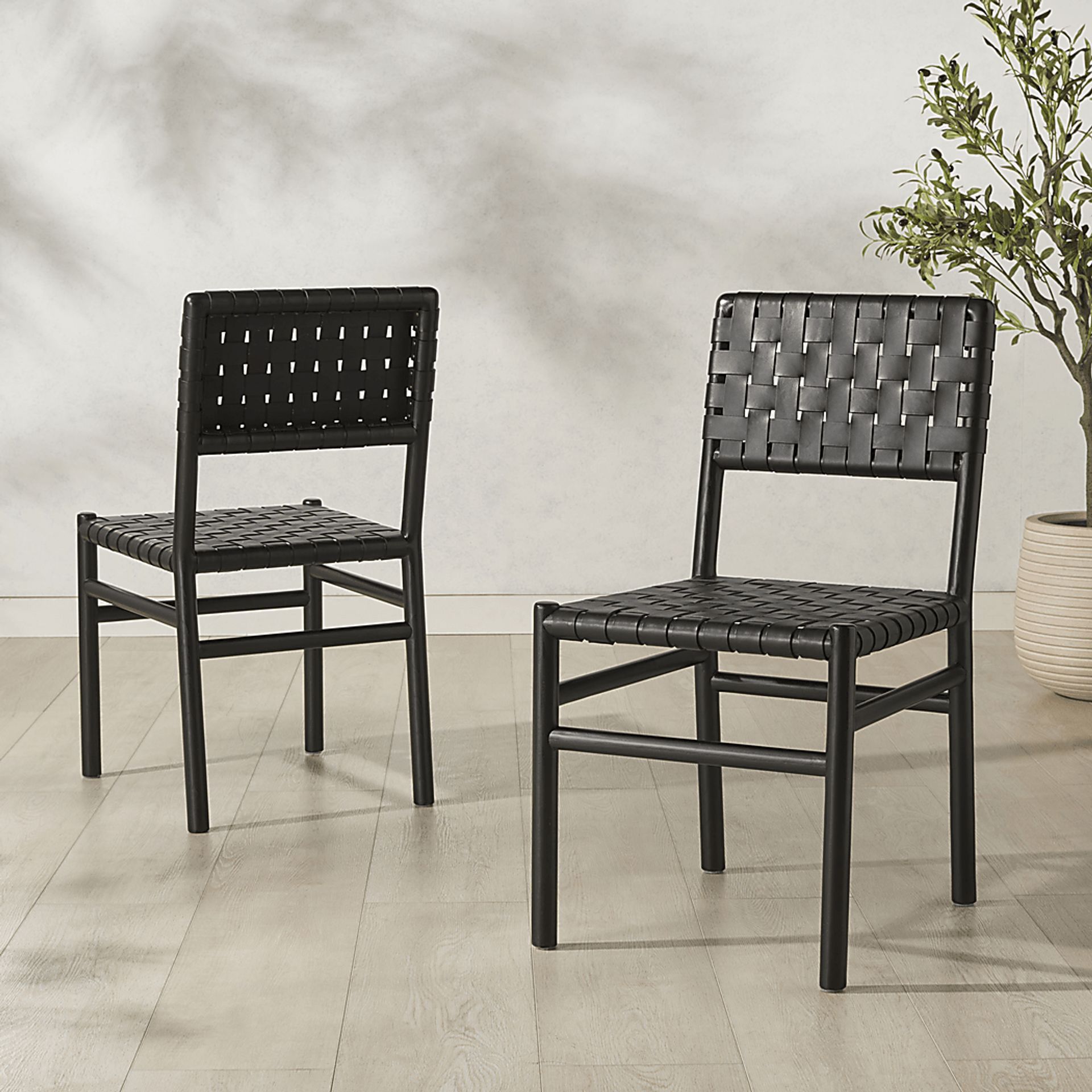 Stelbury Black Side Chairs, Set of 2 - Image 2