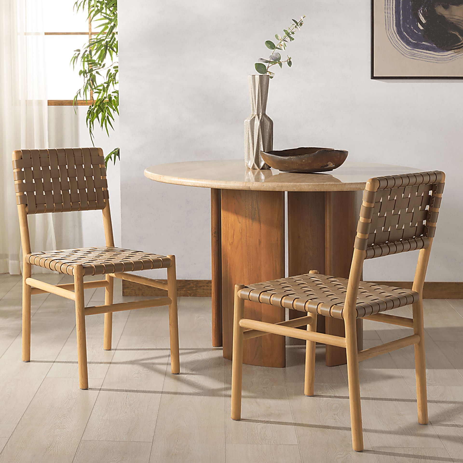 Stelbury Natural Side Chairs, Set of 2 - Image 3