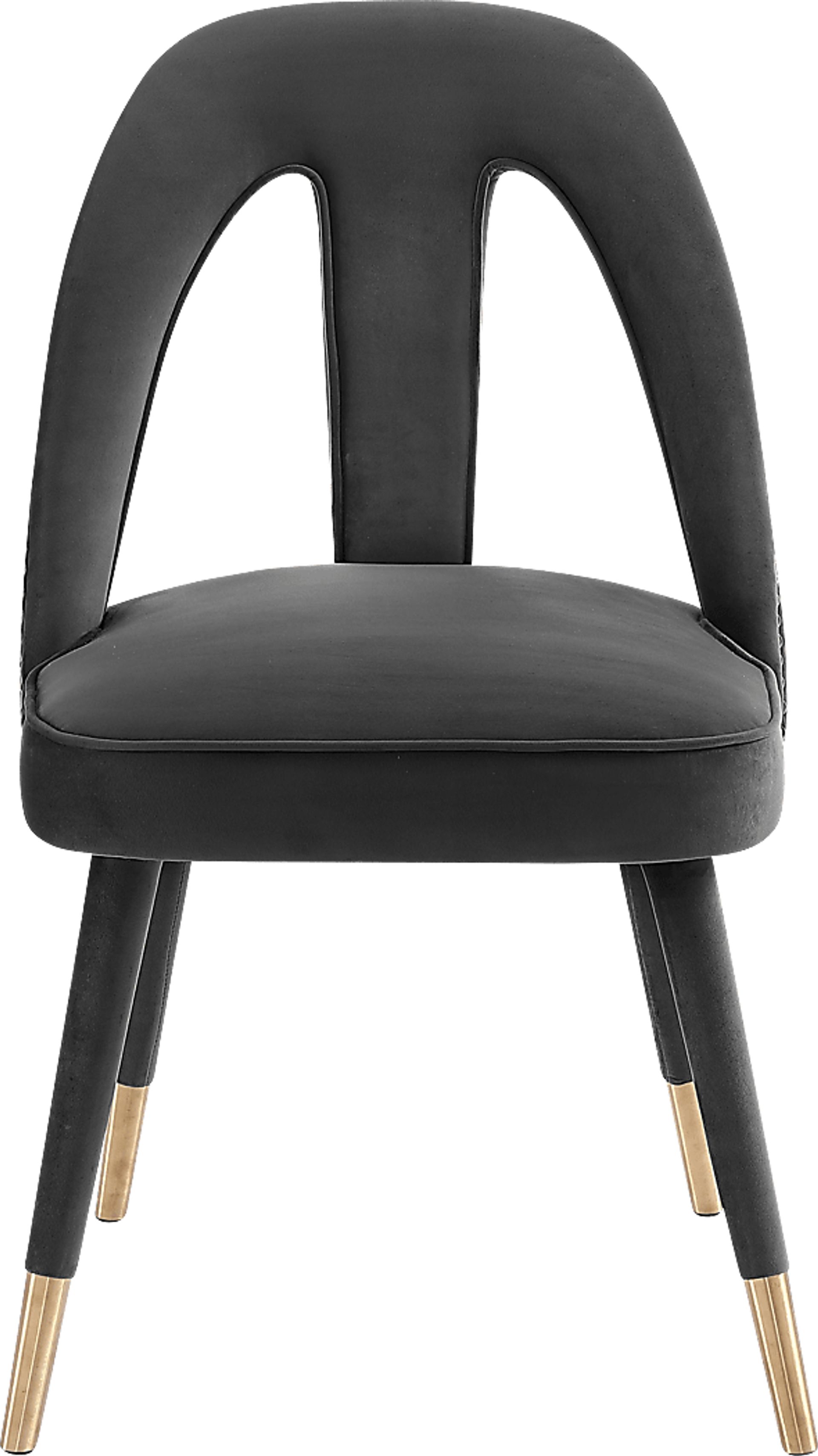 Stella Ann Dark Gray Dining Chair - Image 2