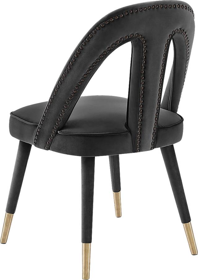 Stella Ann Dark Gray Dining Chair - Thumbnail - Image 3
