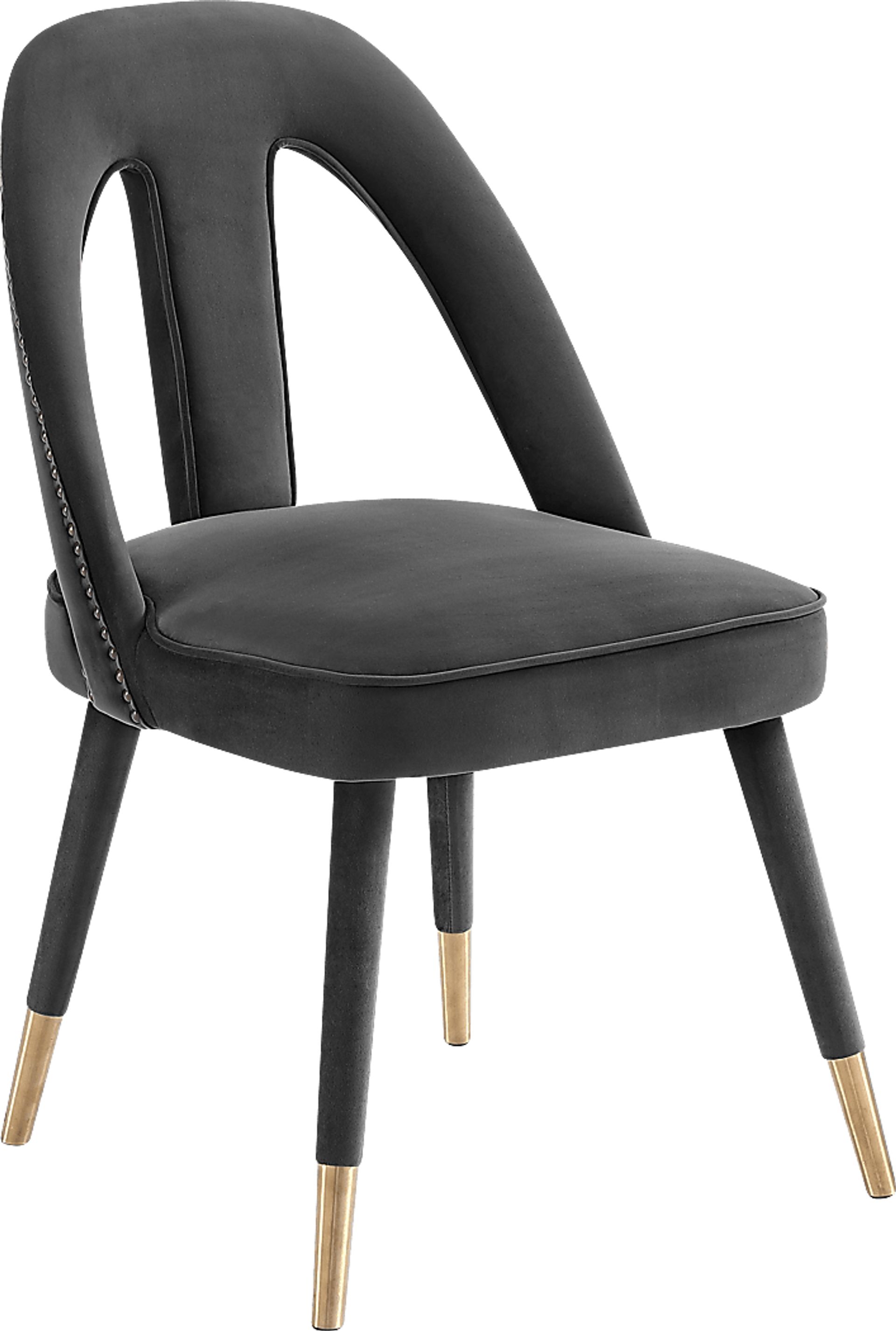 Stella Ann Dark Gray Dining Chair - Image 1