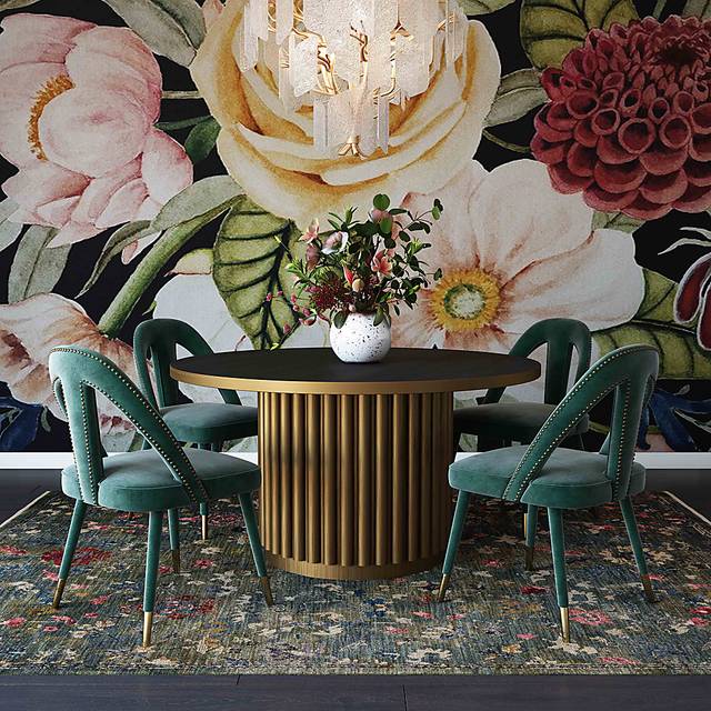 Stella Ann Green Dining Chair - Thumbnail - Image 6