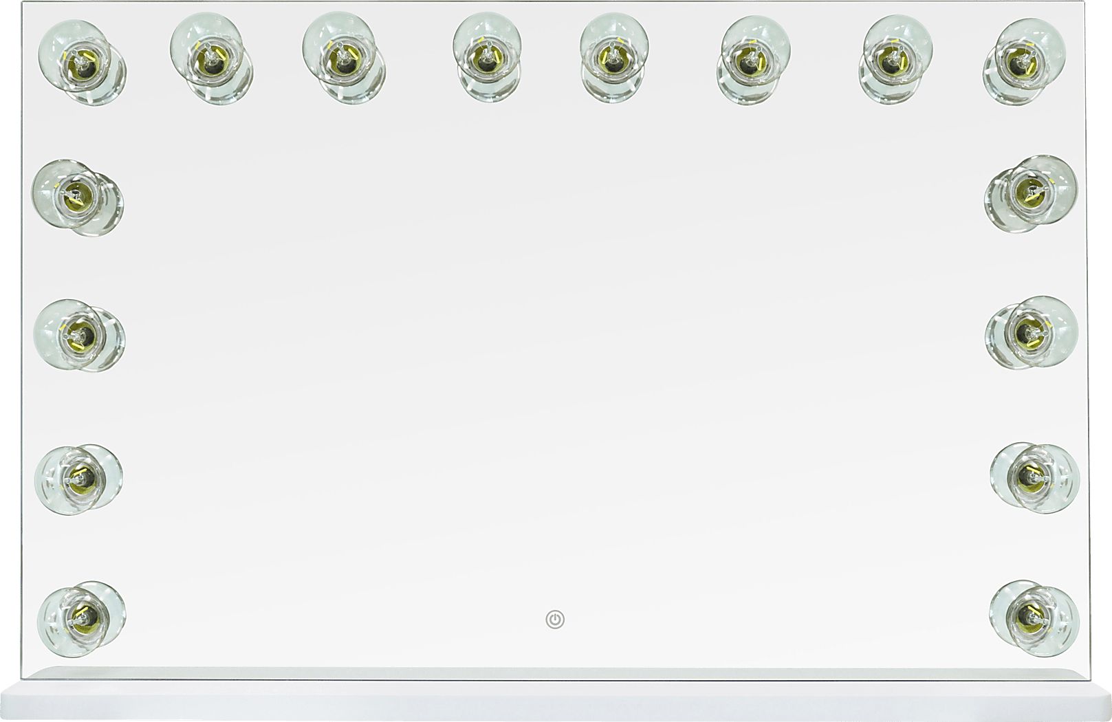 Stella Dell II White Vanity Mirror