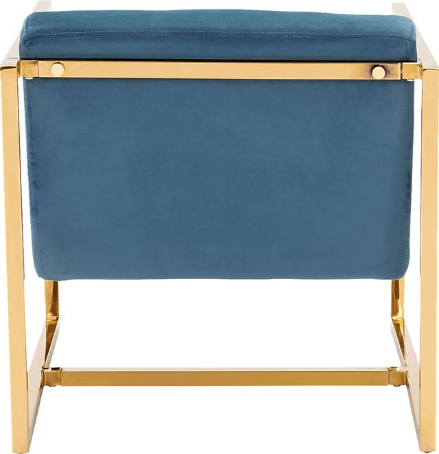 Stellary Blue Accent Chair - Thumbnail - Image 4