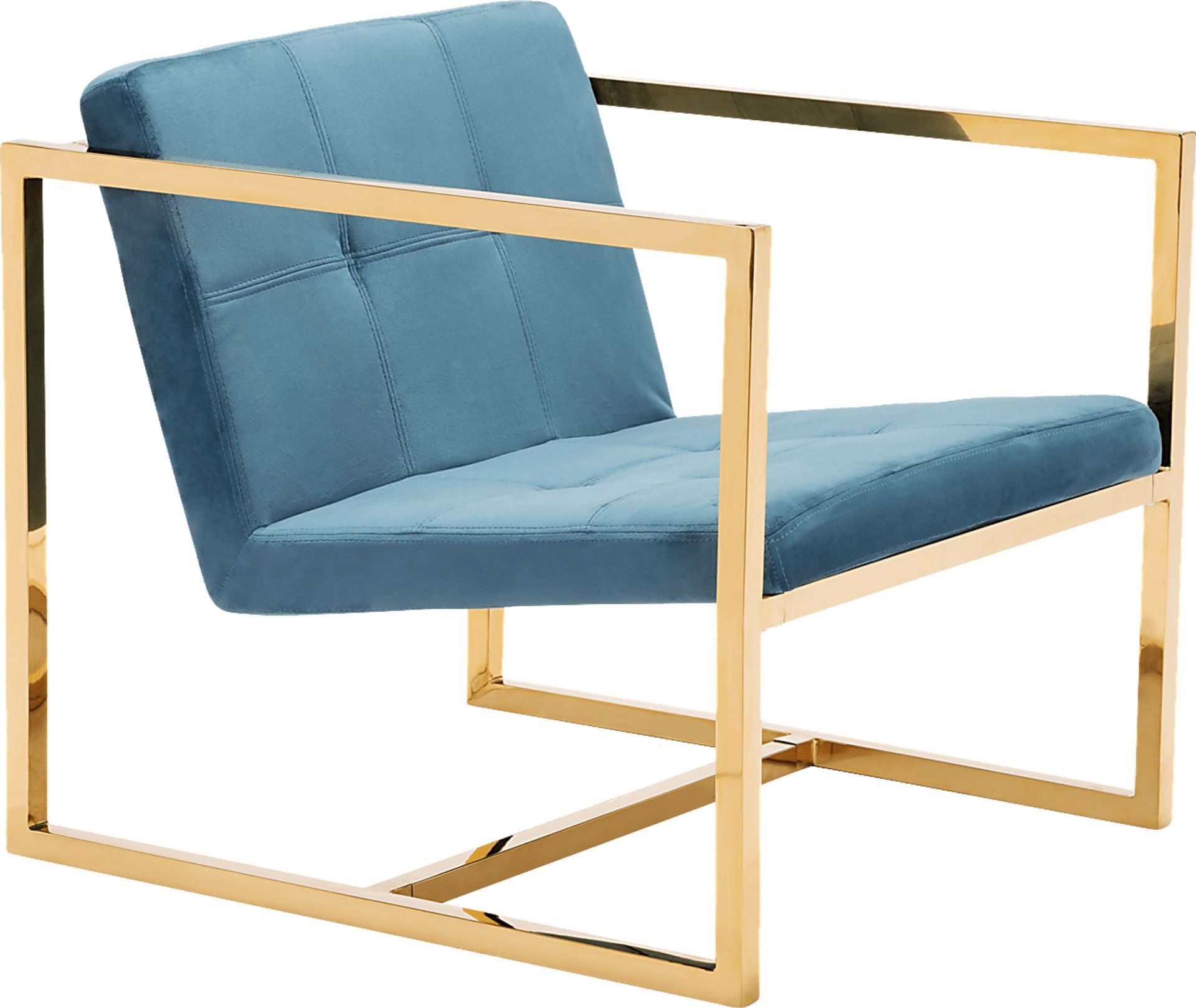 Stellary Blue Accent Chair - Image 1
