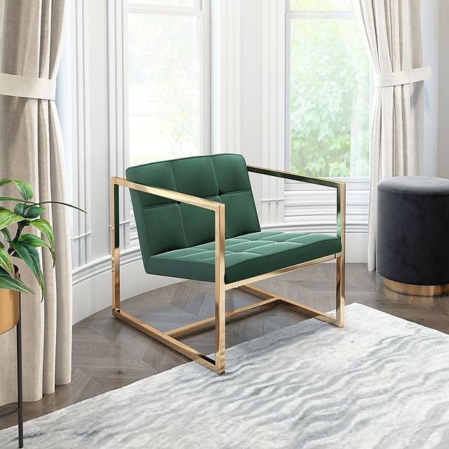 Stellary Green Accent Chair - Thumbnail - Image 5
